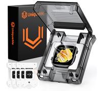 UniqueMe pour Apple Watch Series 11/10 42 MM Protection d'écran - 4 Pièces HD Ecran Protection en EPU, Couverture Complète, Sans Bulles, Auto-réparatrice - Film de Protection pour iWatch 42 MM