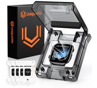 UniqueMe pour Apple Watch Series 11/10 46 MM Protection d'écran - 4 Pièces HD Ecran Protection en EPU, Couverture Complète, Sans Bulles, Auto-réparatrice - Film de Protection pour iWatch 46 MM