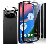 UniqueMe pour Google Pixel 10 Pro Verre Trempé - 2 Pièces Protection Ecran 2 Pièces Verre Trempé Protection d'objectif, Compatible avec ID d'empreintes Digitales