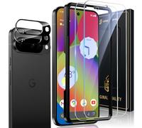 UniqueMe pour Google Pixel 10 Verre Trempé - 2 Pièces Protection Ecran 2 Pièces Verre Trempé Protection d'objectif, Compatible avec ID d'empreintes Digitales