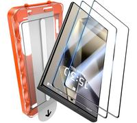 UniqueMe pour S25 Ultra Verre Trempé - 2 Pièces Film de Protection pour Samsung Galaxy S25 Ultra Protection Ecran, élimination Automatique de la Poussière, Installation Facile et Rapide