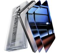 UniqueMe pour Samsung Galaxy S26 Ultra Protection écran Anti Espion - 2 Pièces 7H PET Film de Protection pour S26 Ultra, Support ID d'empreintes Digitales, Couverture Complète,Installation Anti-bulles