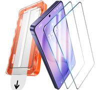UniqueMe pour Samsung Galaxy S26 Ultra Verre Trempé - Protection Ecran, Protection de Positionnement, HD Transparent, Couverture 3D Complète, Compatible avec ID Face- 2 Pièces