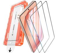 UniqueMe pour Samsung Galaxy S26 Verre Trempé - Protection Ecran, Protection de Positionnement, HD Transparent, Couverture 3D Complète, Compatible avec ID Face- 2 Pièces
