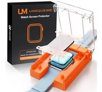 UniqueMe Protection pour Apple Watch Series 9/8/7 41 mm Protection d'écran, 2 Pièces Ecran Protection en PMMA, Dureté 9H pour Apple Watch SE/6/5/4 41 mm Film de Protection Facile à Installer