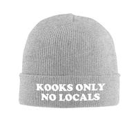 Uniquement pour Les Cinglés, Pas pour Les Locaux Bonnet Tricoté Extensible Bonnet en Tricot Classique Chapeau Tricoté pour Temps Froid Homme Course À Pied
