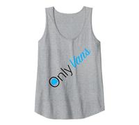 Uniquement Vans Débardeur, Femme, Gris Chiné, M