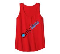 Uniquement Vans Débardeur, Femme, Rouge, XXL