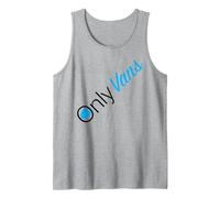 Uniquement Vans Débardeur, Homme, Gris Chiné, L