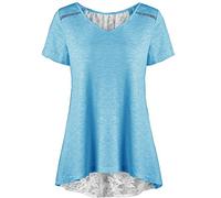 Uniquestyle Femme, SHIRT, Bleu, M