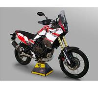 Uniracing Kit de décoration et de Protection pour Yamaha Tenere 700 2019-23 60th Anniversaire. Racing Blanc