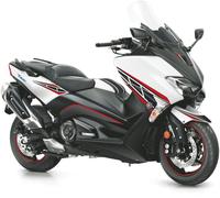 Uniracing Yamaha T-Max 530, kit de décalcomanies Noir/Rouge/Blanc Noir/Rouge/Blanc
