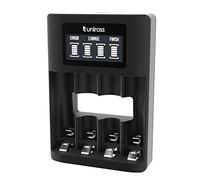 UNiROSS LCD Smart Chargeur rapide 3-5 heures - Utilisation dans le monde entier