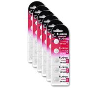 UNIROSS Lot de 6 Packs de 5 Piles Lithium CR1632, 3V