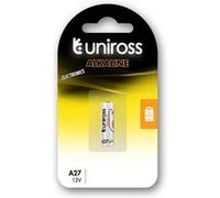 Uniross Pile Alcaline A27, MN27, GP27A, A27, L828, LR27. 12V