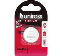 Pile CR2450 Uniross Lithium 3V