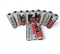 Uniross Pack de 12 Piles Rechargeables AA/HR6 2100 NIMH HYBRIO, 1.2V