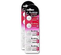 Uniross Piles CR2032 Lithium 3V Pack de 5