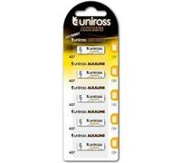 UNIROSS Pack de 5 Piles Alcaline A27/MN27/27A 12V G