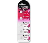 5 Piles CR1216 Uniross Bouton Lithium 3V