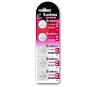 Uniross Pack de 5 Piles Lithium CR2032, 3V