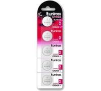 5 Piles CR2450 Uniross Lithium 3V