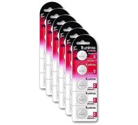 Uniross Pack de 6 x 5 Piles Lithium CR2430, 3V