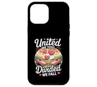 Unis, Nous lançons, divisés, Nous tombons Cornhole Coque pour iPhone 12 Pro Max