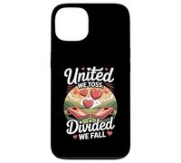 Unis, Nous lançons, divisés, Nous tombons Cornhole Coque pour iPhone 13