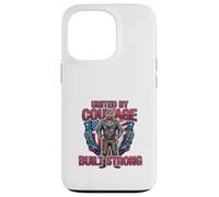Unis par Le Courage, a construit Un Design Patriotique Fort Coque pour iPhone 13 Pro