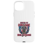 Unis par Le Courage, a construit Un Design Patriotique Fort Coque pour iPhone 15 Plus
