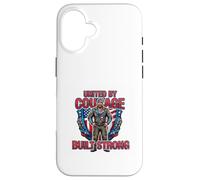 Unis par Le Courage, a construit Un Design Patriotique Fort Coque pour iPhone 16