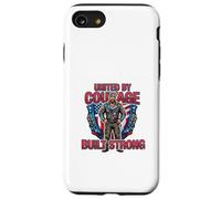 Unis par Le Courage, a construit Un Design Patriotique Fort Coque pour iPhone SE (2020) / 7/8
