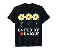 Unis par Unique United in Hope Love Faith, Journée mondiale contre le cancer T-Shirt