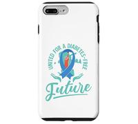 Unis pour Un Avenir sans diabète Coque pour iPhone 7 Plus/8 Plus