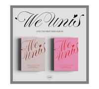 UNIS WE UNIS 1st Mini Album CD+Folded poster on pack+Photobook+Message postcard+Lenticular photocadr+Photocard+Holder+Sticker+Tracking Sealed UNIVERSE TICKET (SET(START+STORY))