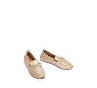 UNISA DIMAS Mocassin Adulte, Platino, Pointure 40, Piel, Confort, Talon Plat
