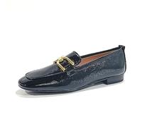 Unisa Pantoufles & Mocassin Baxter Laqué/Brush Noir Femme, Noir , 40 EU