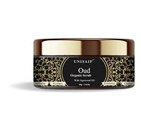 Unisaif Oud Gommage bio à l'huile de bois d'agar, hydratation, fraîcheur, exfoliation, nettoyant (50 g)