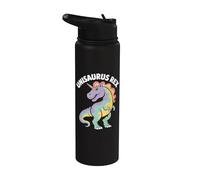 Unisaurus Rex Dinosaure Licorne Amusante Stainless Steel Insulated Water Bottle