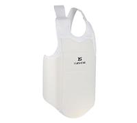 Unisex Adult and Child Taekwondo Karate Chest Guard Vest | Premium Ergonomic Boxing Protector | Durable Wear-Resistant Design | Adjustable Fit | for Martial Arts Training (Size M)