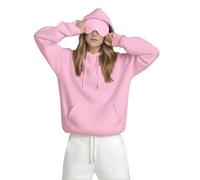 Unisex Airplane Mode Travel Hoodie w/ Built-in Sleep Mask , Comfort Hoodie with Hidden Pockets Design (#3,TG)