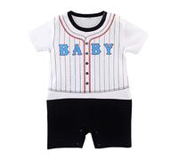 Unisex-Baby Infant Wide Short Sleeve Animal Cartoon Bodysuit Bodys BB@TZZ05BW-1318