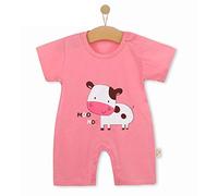 Unisex-Baby Infant Wide Short Sleeve Animal Cartoon Bodysuit Bodys BB@TZZ08M-1318