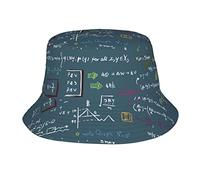 Unisex Chapeau de Plage Cadeaux pour professeurs de mathématiques Chapeaux de Visière Doux Été Bouchon De Seau pour Chasse Été Femmes