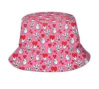 Unisex Chapeau De Soleil Gestes d'amour Et Cœurs Chapeaux De Visière Anti-UV Beach Sun Hat pour Camping Golf Sports