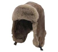 Unisex Chapka Chapeaux Avec Bordure En Fourrure Bonnet Aviateur D'hiver Chasse Casquette Chapka D’Hiver Chapeau De Trappeur Chaud Bonnet De Russe Bonnet Aviateur Pour Ski Snowboard Et Les Activités