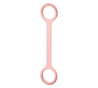 Unisex Fitness Resistance Band - Figure-Eight Silicone Elastic Rope | Shoulder And Back Training Equipment | 15 Lbs Strength Yoga And Pilates Stretching Band, Eřğonomic Grip Arm Exerciser, Physical Th