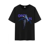 Unisex Genshin Cotton T-Shirt,Genshin All Character Impression Collection Graphic Short Sleeve Tee Shirt