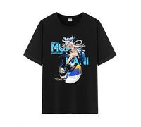 Unisex Genshin Cotton T-Shirt,Genshin All Character Impression Collection Graphic Short Sleeve Tee Shirt